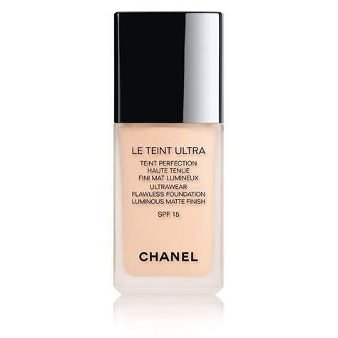 chanel le teint ultra flawless foundation luminous matte finish spf15|ULTRA LE TEINT Ultrawear All.